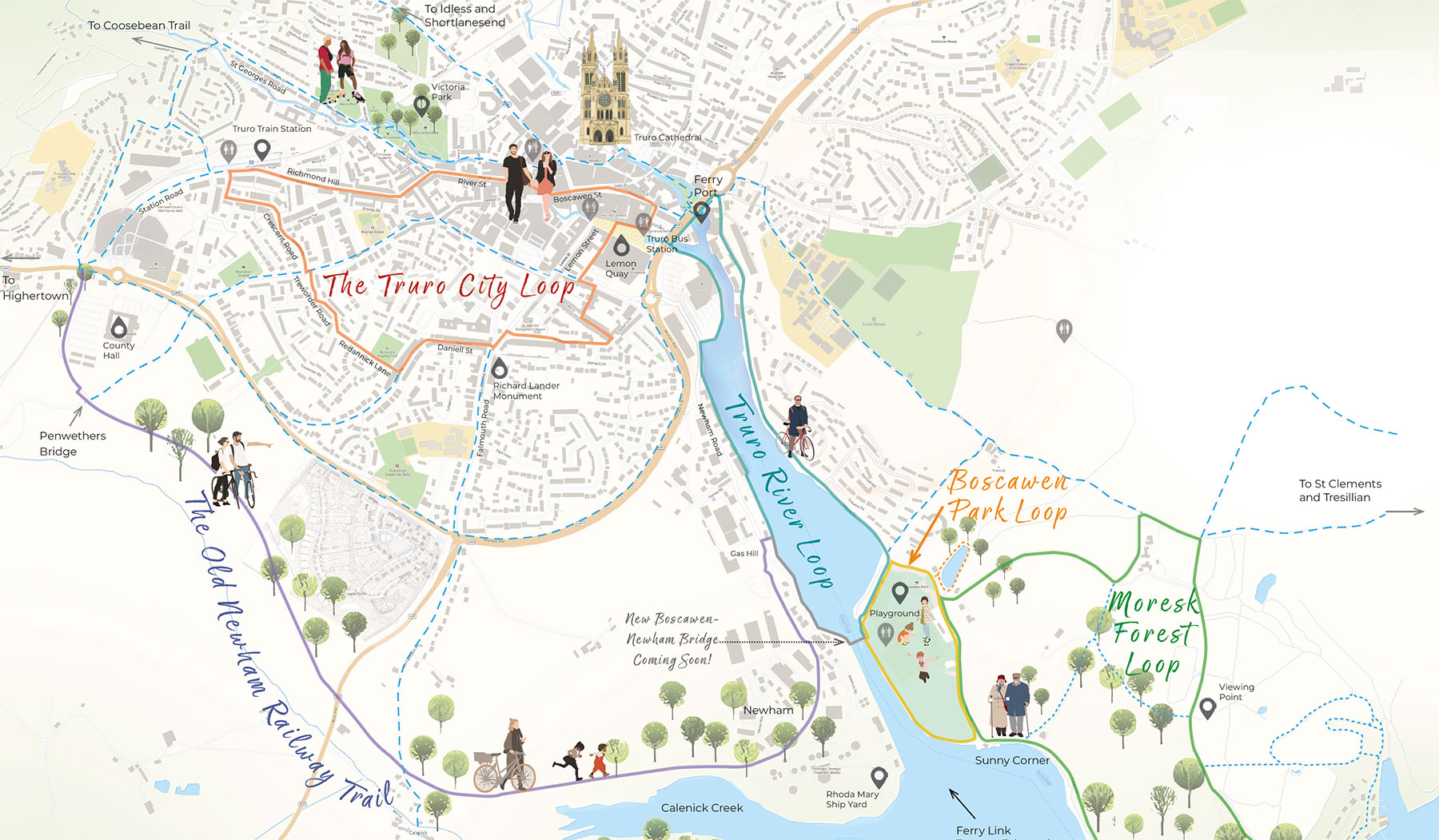 Tr Postcode Town fund plans unveiled | Truro Loops